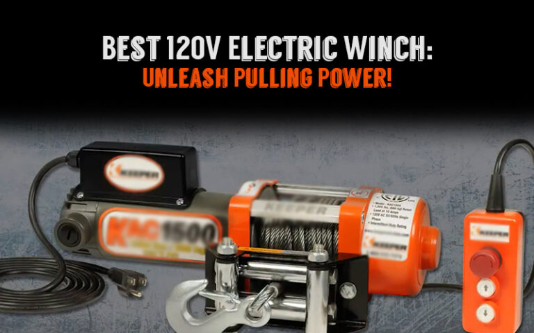 Best 120V Electric Winch: Unleash Pulling Power!